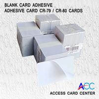 Gambar Blank Card Adhesive / PVC Blank ID Card Stiker CR-79 / CR-80 dari Access Card Store undefined 2 Tokopedia