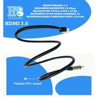 Gambar Kabel HDMI To HDMI V2.0 3D 4K 5 Meter (HINEIGHT(H8)) dari Enter Komputer Official undefined 3 Tokopedia