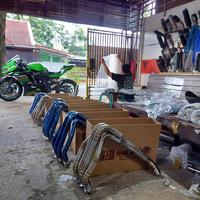 Gambar knalpot ZX25R custom full system ( pnp ) mantap dari Putra Jaya Sport undefined 4 Tokopedia