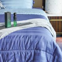 Gambar STRIPES DEEP OCEAN MIX SKY Sprei Set Premium (TENCEL Lyocell) PO - Sprei Set, Single120x200 dari Sleep Project undefined 3 Tokopedia