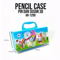Gambar Ready Kotak Pensil Kode Susun 3 Karakter / Pencil Case Pin 3D / Fancy - 3D Susun 2, Princes dari Isac Naton undefined 3 Tokopedia