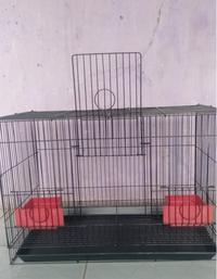 Gambar Kandang Burung Besi Lipat Sangkar Umbaran Mini Ukuran 50x30x32 dari asyifa fristore undefined 3 Tokopedia