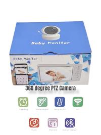 Gambar BM300 5.0" Smart Video Audio Wi-Fi Baby Monitor with 360 PTZ Rotation dari KURU BABY INDONESIA undefined 4 Tokopedia