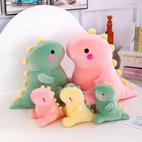 Gambar Boneka Trex 50 cm Boneka Dino 50cm Berbahan impor velboa kualitas Prem - Pink, XL50cm dari R&RBoneka undefined 3 Tokopedia