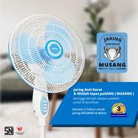 Gambar Miyako Kipas Angin(Stand Fan) KAS-1618 B - Rangka Besi dari Miyako OS undefined 3 Tokopedia