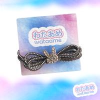 Gambar Karet Ikat Rambut Korea Berlian Rabbit / Bunny / Kelinci dari wataame undefined 3 Tokopedia