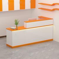 Gambar MEja Resepsionis minimalis HPL 3 Pilihan Ukuran - 140 dari Heinseik-furniture undefined 4 Tokopedia