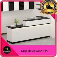 Gambar MEja Resepsionis minimalis HPL 3 Pilihan Ukuran - 140 dari Heinseik-furniture undefined 1 Tokopedia