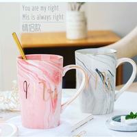 Gambar Nordic couple mug + spoon Fullset with Gift Box dari Sk.decorandmore undefined 2 Tokopedia