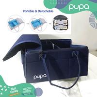 Gambar CADDY BAG BAYI + TUTUP RESLETING / FELT BABY DIAPER CADDY BAG ZIPPER Bunda Tas dari PUPA Baby undefined 5 Tokopedia