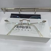 Gambar FRAME KACAMATA BOR PRIA WANITA OCTAGON LENSA BLUECROMIC - gold, bluecromic dari OPTIK AZKA_NEW undefined 5 Tokopedia