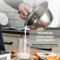 Gambar GM Bear Panci Stainless Steel 1174-Milk Pan - 16 cm dari GM Bear undefined 4 Tokopedia