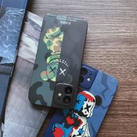 Gambar Kaws Camo Flat Edge iPhone Case for iPhone 13 14 plus pro 14 pro max - Hijau, IP 13 dari ME-GADGET undefined 5 Tokopedia