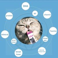 Gambar Snack Kucing MIXI Creamy Cat Strip 16g/Strip Kucing Cemilan Kucing Meo dari DD pet undefined 3 Tokopedia