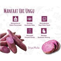 Gambar Ubi ungu Organik Fresh / Taro / Telo ungu / ubi jalar ungu dari Kalyani Faeyza undefined 3 Tokopedia