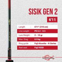 Gambar Rod Joran Sisik 611UL 2-6 lb Relix Nusantara - ALAT PANCING -AKSESORIS dari Gudang Berkah Jaya_NEW undefined 2 Tokopedia