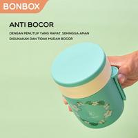 Gambar BONBOX BTW30 Lunch Box Kotak Makan Susun Plastik Multifungsi Microwave - GREEN dari GADVENTIA undefined 2 Tokopedia
