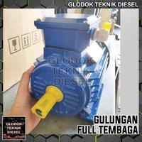 Gambar Dinamo Motor 175 HP 132 KW 1500 RPM 3 PHASE 4 POLE B3 Gulungan Tembaga dari Glodok Diesel undefined 2 Tokopedia