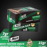 Gambar L-Men Protein Bar Crunchy Chocolate 12 pcs dari ahmad jaya5 undefined 1 Tokopedia