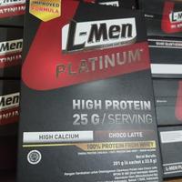 Gambar L-Men Platinum Isi 6 Sachet Whey Protein Isolate Carnitine Creatine dari ahmad jaya5 undefined 1 Tokopedia