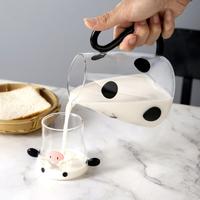 Gambar Gelas Teko Kaca Susu Kopi Milk Jug Borosilicate Glass Model Sapi Unik dari Zsk2020 undefined 1 Tokopedia