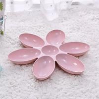 Gambar Pink Mangkok Tempat Makan Anjing Kucing Flower Shape Pet Bowl 6 Dish dari More More More More undefined 1 Tokopedia
