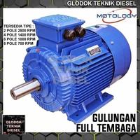 Gambar Dinamo Motor 175 HP 132 KW 1500 RPM 3 PHASE 4 POLE B3 Gulungan Tembaga dari Glodok Diesel undefined 1 Tokopedia
