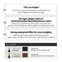Gambar CLIO Sharp, So Simple Waterproof Pen Liner 01 Black dari Style Korean Indonesia undefined 4 Tokopedia