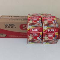 Gambar SUN bubur sereal susu Beras Merah ekonomis 120 gr / 1 dus / 24 pcs - extra bubble dari TinzStoree undefined 2 Tokopedia
