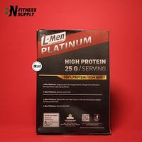 Gambar L-Men LMen L Men Platinum Whey Protein Powder - CHOCO LATTE, 6 SERVINGS dari ahmad jaya5 undefined 4 Tokopedia