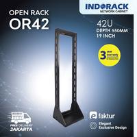 Gambar OR42 - OPEN RACK 42U 19inch - INDORACK dari INDORACK IR undefined 1 Tokopedia