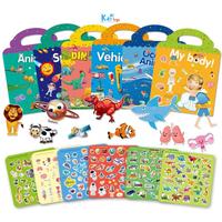 Gambar Buku Stiker Reusable / Sticker Book - World map dari kai toys_NEW undefined 1 Tokopedia