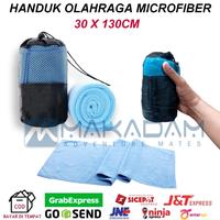 Gambar handuk microfiber travel towel olahraga gym 30 x100 cm dari Makadam Adventure undefined 1 Tokopedia