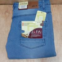 Gambar Celana Jeans Premium Biru Muda - 28, Biru Muda dari JackBrother undefined 4 Tokopedia