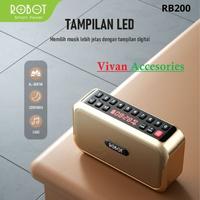 Gambar ROBOT RB200 Portable Speaker Bluetooth Alquran numerik dan layar LED dari Vivan.Accesories undefined 2 Tokopedia