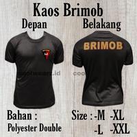 Gambar Kaos Polisi Korps Brimob Hitam | Baju Dalaman Dinas Polisi Brimob - Hitam Polos, M dari HFLS undefined 1 Tokopedia