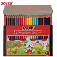 Gambar Pensil Warna Pendek Joyko Isi 24 ATK Alat Tulis Sekolah anak Mewarnai - 12Joyko Panjang dari yaYes Collection undefined 2 Tokopedia