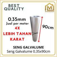 Gambar Seng Talang Galvalum Tahan Karat 0.35 x 90cm & 120cm - 90cm dari TB. INDAH MURNI undefined 1 Tokopedia