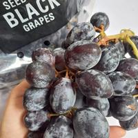 Gambar Anggur Hitam Autumn Non Biji 1 Kg - 500gr dari Berkah Buah Segar 01 undefined 1 Tokopedia