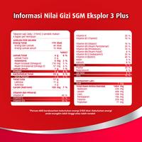 Gambar SGM Eksplor 3+ susu bubuk rasa madu 900 gr dari ibelstore-kp undefined 2 Tokopedia