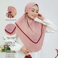 Gambar Terbaru √ AR 685 STD Kerudung Daily Instan By Arrafi || Anniha - Dusty Gold dari Anniha Ar Rafi Store undefined 1 Tokopedia