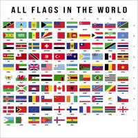 Gambar Bendera dunia / world flags / flag - PERSEGI dari GF DIGITAL PRINT undefined 2 Tokopedia