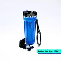 Gambar Housing Filter Air 10 inch Nanotec - BIRU - Single Oring - Drat 1 per 2 dari ELIM Filter undefined 1 Tokopedia