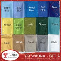 Gambar Sarung Bantal Sarung Guling Jumbo / King Koil - 2 pcs - Sarban Sarban dari Sprei Bandung Bagus undefined 1 Tokopedia
