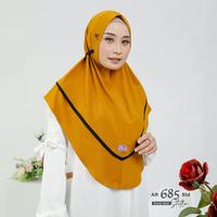 Gambar Terbaru √ AR 685 STD Kerudung Daily Instan By Arrafi || Anniha - Dusty Gold dari Anniha Ar Rafi Store undefined 4 Tokopedia