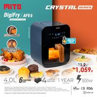 Gambar MITO Digital Air Fryer AF8 Wadah Panci Transparan Kapasitas 4 Liter - Hitam dari WIJAYA ELEKTRONIK SEMARANG undefined 3 Tokopedia