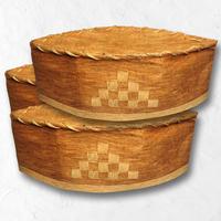 Gambar Peci Kulit Kayu Motif Segitiga - 5, 8cm dari Wooden Cap undefined 4 Tokopedia