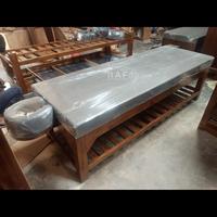 Gambar Dipan SPA Kepala Lipat, Dipan Pijat Busa Jati dari CV. Rico Art Furniture undefined 1 Tokopedia