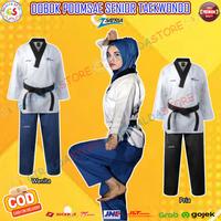 Gambar Satria Dobok Baju Seragam Taekwondo Tekwondo Taek Tek Wondo Poomsae Poomse Pomse Pomsae Poom Sae Taekwondo Tekwondo Taek Tek Wondo Senior Dewasa Pria Wanita Male Female Satria Kerah Krah Hitam Celana Hitam Abu Abu-abu Original Murah dari giraldastoree undefined 1 Tokopedia