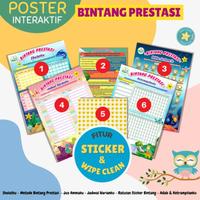 Gambar Poster Sholat Anak Metode Bintang Prestasi 4 in 1 Hafalan Juz Amma Dll - POSTER 4in1 dari Toko Perdana Shop undefined 5 Tokopedia